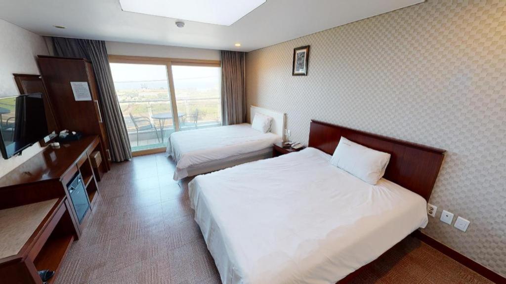 Sea View Hotel Чеджудо Экстерьер фото